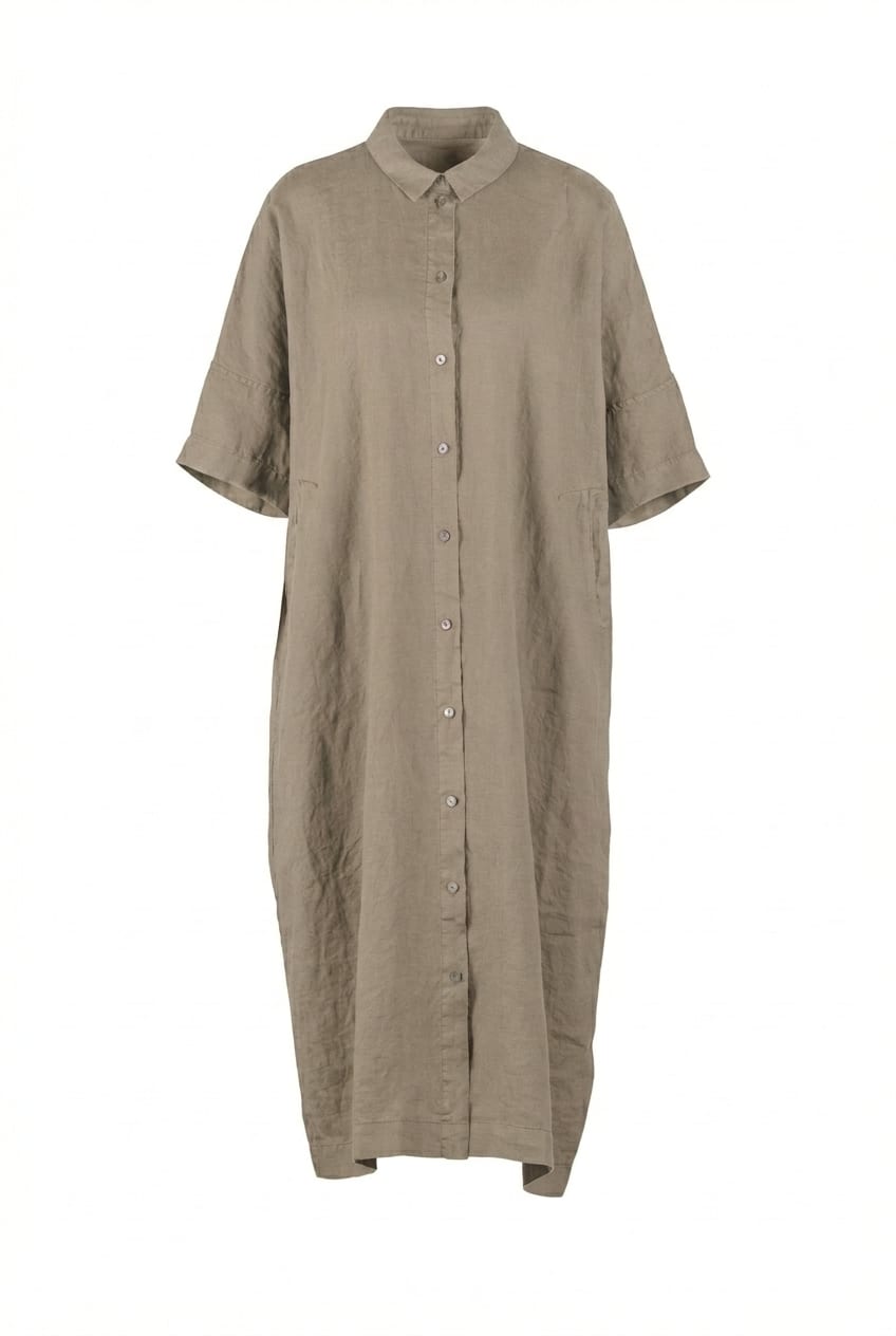 Kleid 605 - Reiner Hanf - 122NETTLE - 60260110521