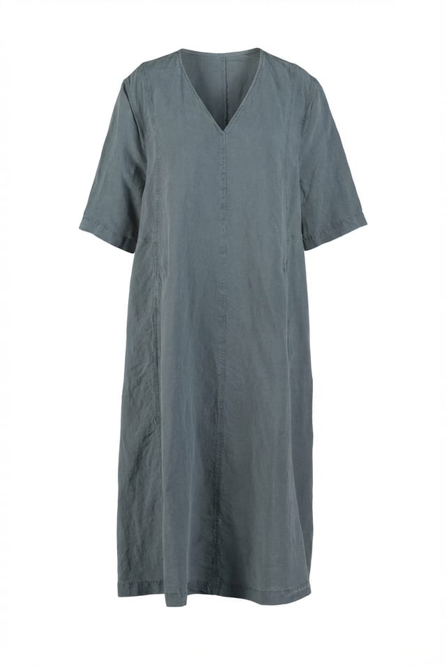 Dress 606 - Lyocell linen blend - 462RIVER - 60260110522