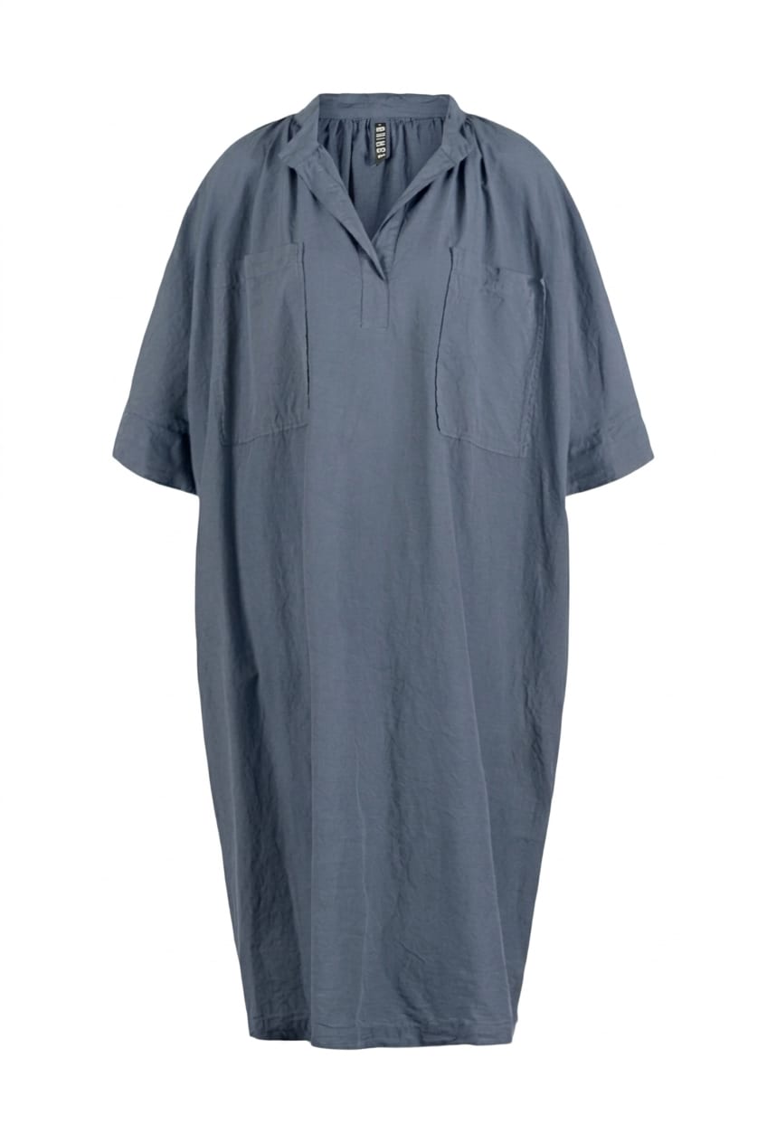 Dress 608 - Micro check on cotton - 430TROUT - 60260110524
