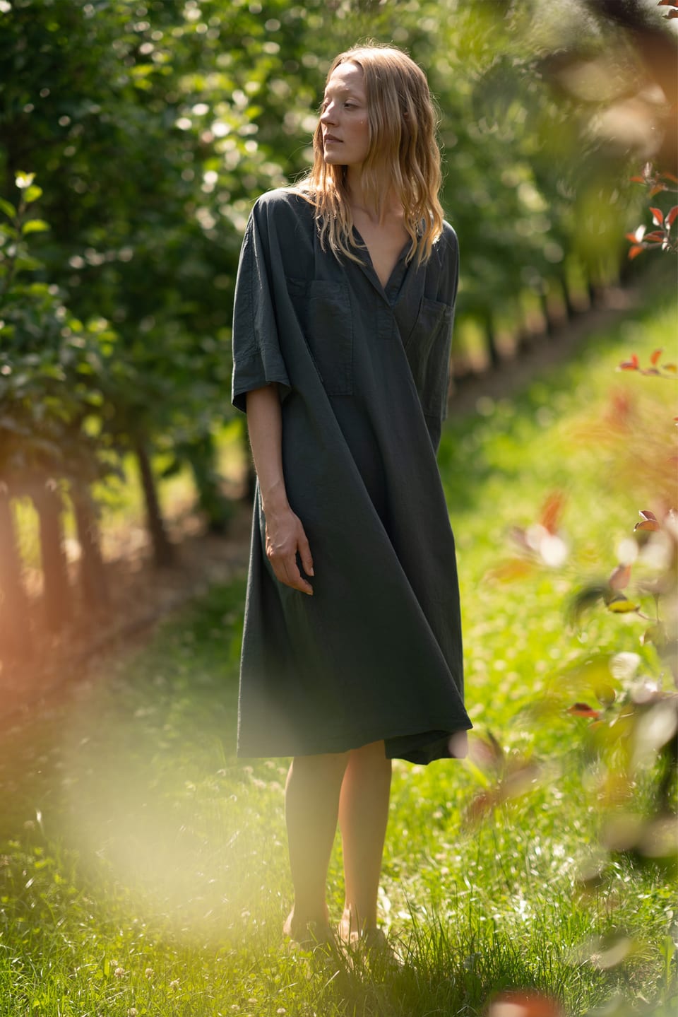Dress 608 - Micro check on cotton - 460RIVER - 60260110524