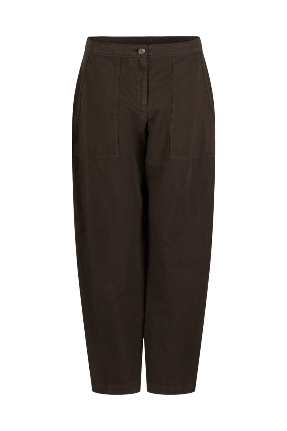 Trousers 608 - Chevron cotton hemp - 790BELUGA - 60260110525