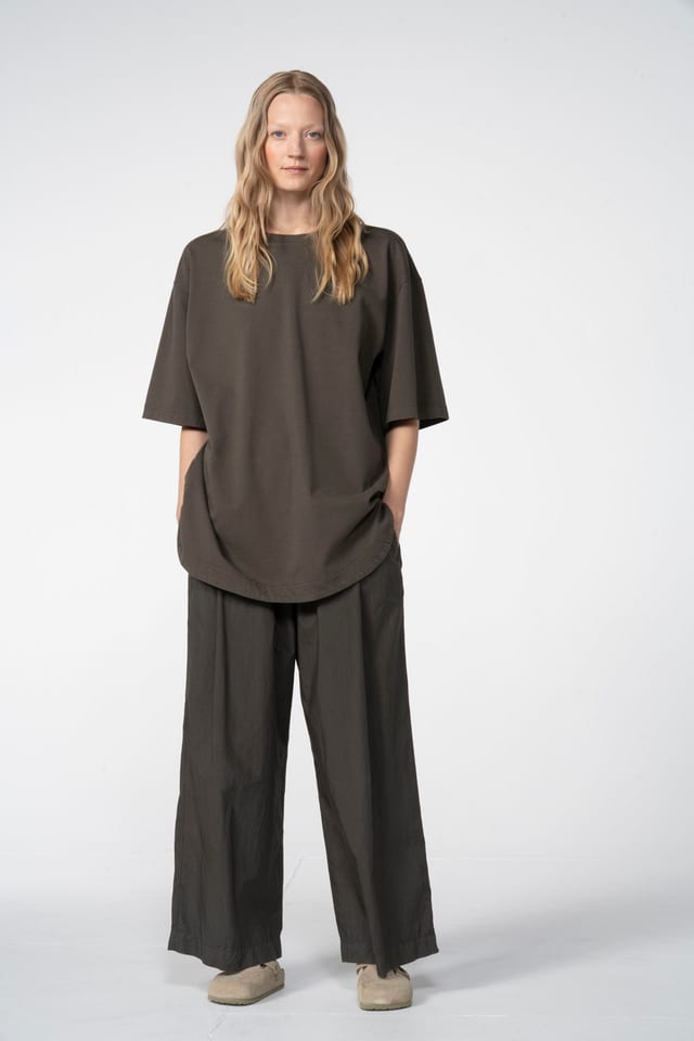 Trousers 609 - Cotton poplin - 790BELUGA - 60260110526
