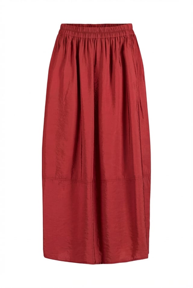 Skirt 602 wash - Viscose twill with a subtle shine - 60260110527