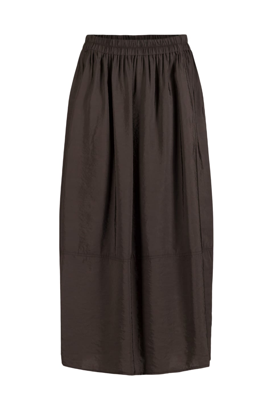 Skirt 602 wash - Viscose twill with a subtle shine - 790BELUGA - 60260110527