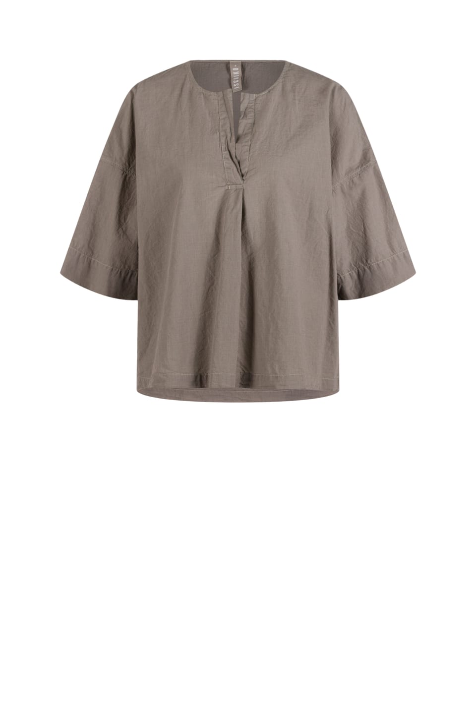 Blouse 609 - Micro check on cotton - 120NETTLE - 60260110529