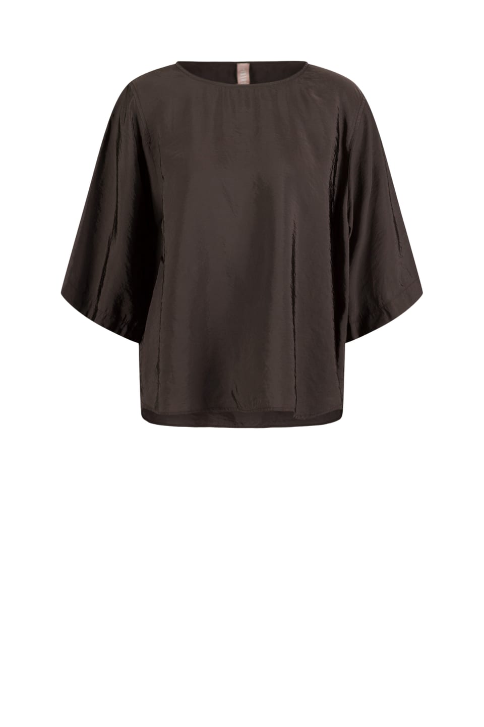 Blouse 612 wash - Viscose twill with a subtle shine - 790BELUGA - 60260110533