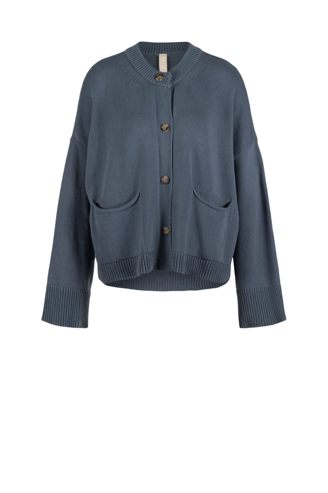Jacket 602 - Cotton blend in coarse knit - 460RIVER - 60260110702
