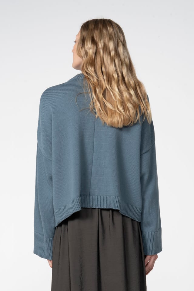 Jacket 602 - Cotton blend in coarse knit - 460RIVER - 60260110702