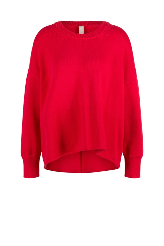 Pullover 603 - Cotton blend in coarse knit - 340PEPPER - 60260110703