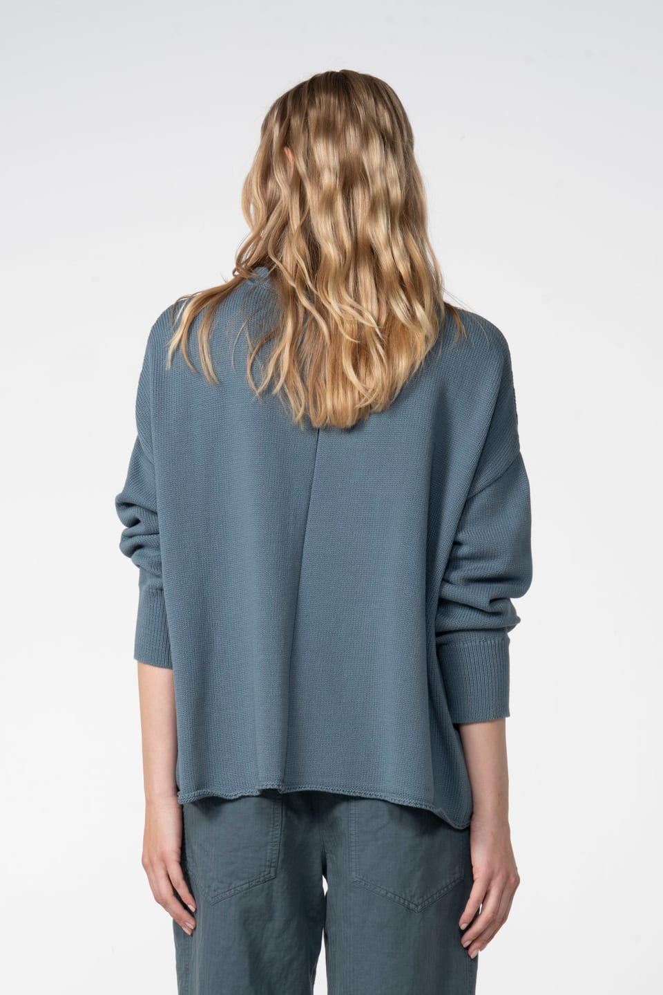Pullover 603 - Cotton blend in coarse knit - 460RIVER - 60260110703
