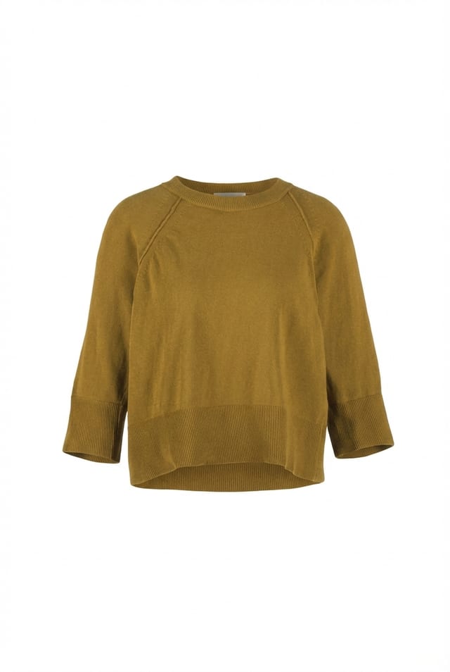 Pullover 605 - Organic cotton blend - 760TAPENADE - 60260110705