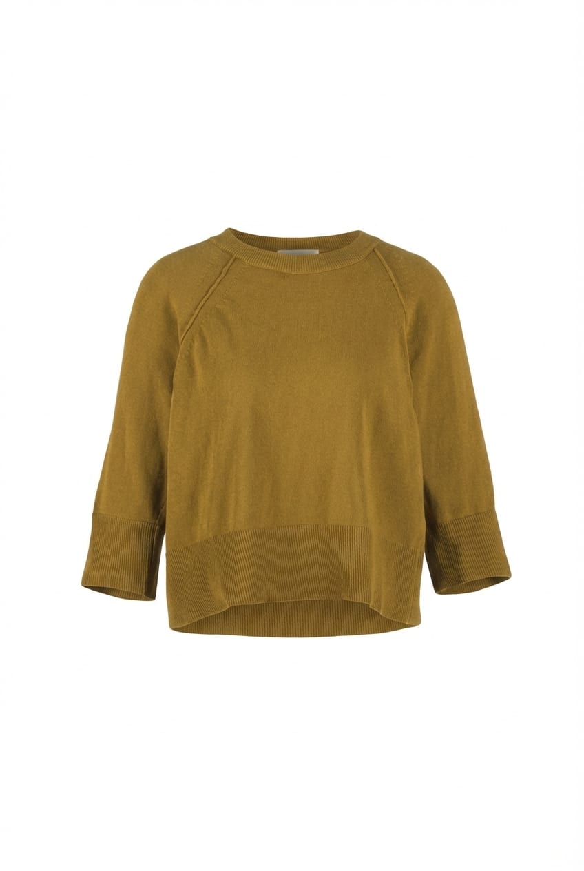 Pullover 605 - Organic cotton blend - 760TAPENADE - 60260110705