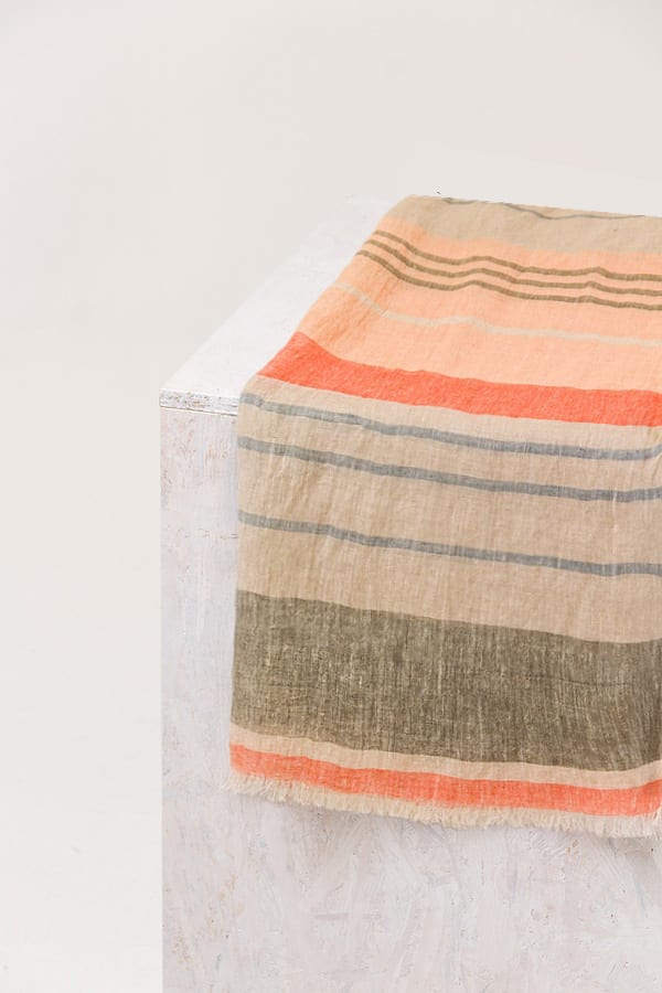 Scarf 603 - Pure Linen - 230RUST - 60260110903