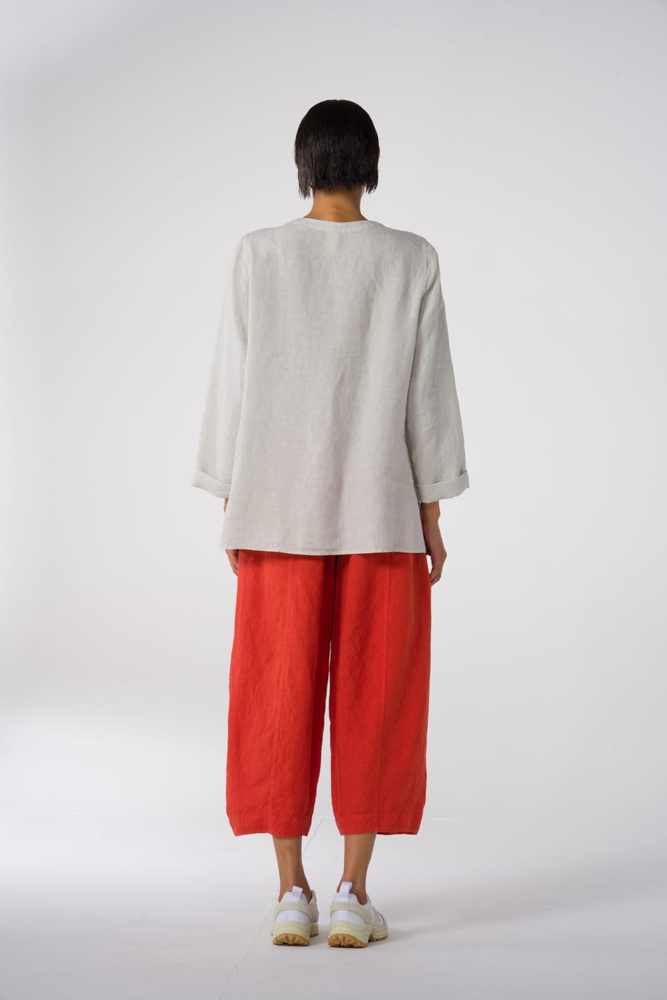 Trousers 601 - Lightweight linen - 240GOJI - 60260310001