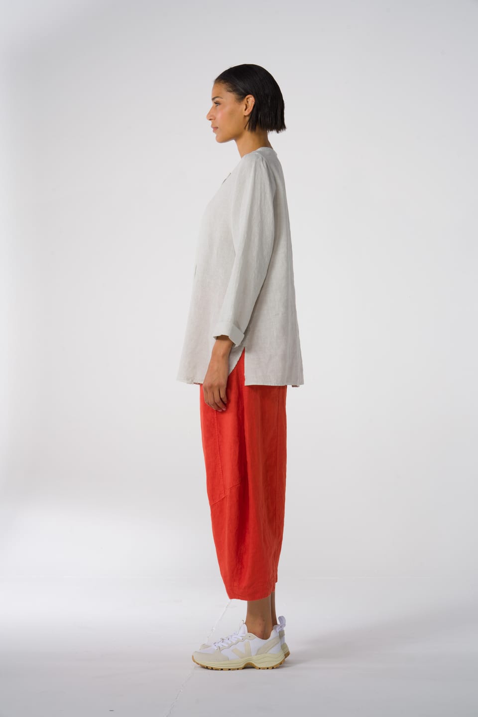 Trousers 601 - Lightweight linen - 240GOJI - 60260310001