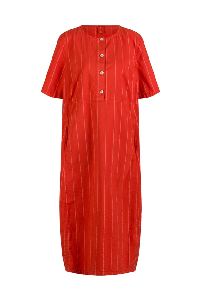 Kleid 602 - Kreidestreifen Baumwollmischung - 240GOJI - 60260310006