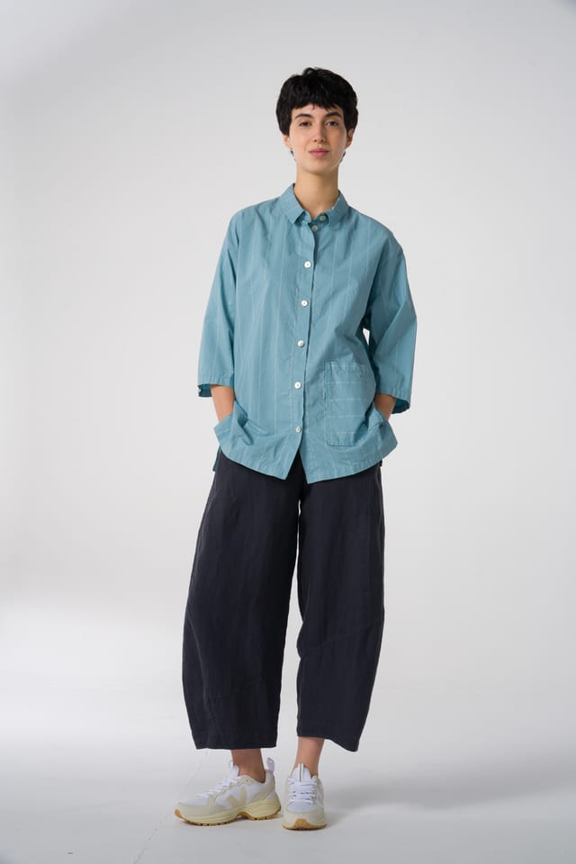 Blouse 602 - Katoenmix - 530HAZE - 60260310009