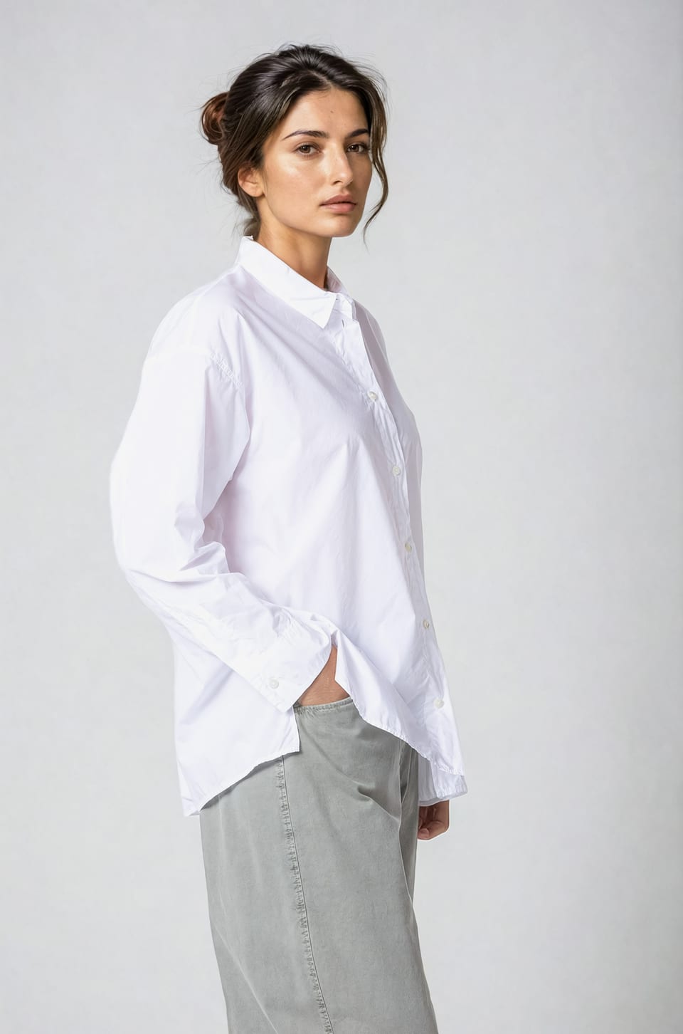 Blouse 410 - 100WHITE - 10240710032