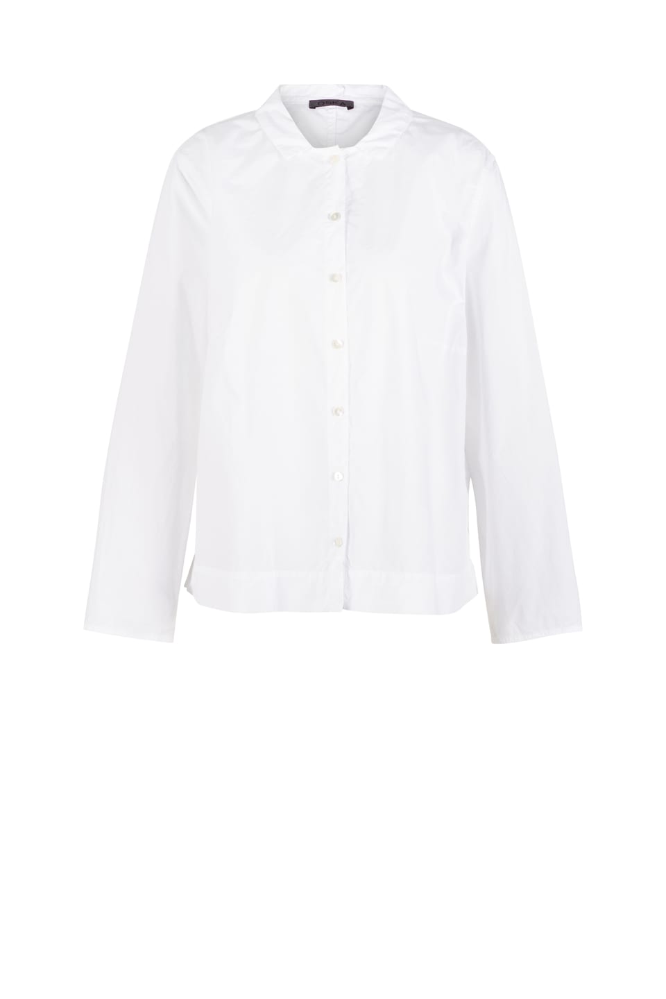 Blouse 414 - Cotton poplin - 100WHITE - 10240710049