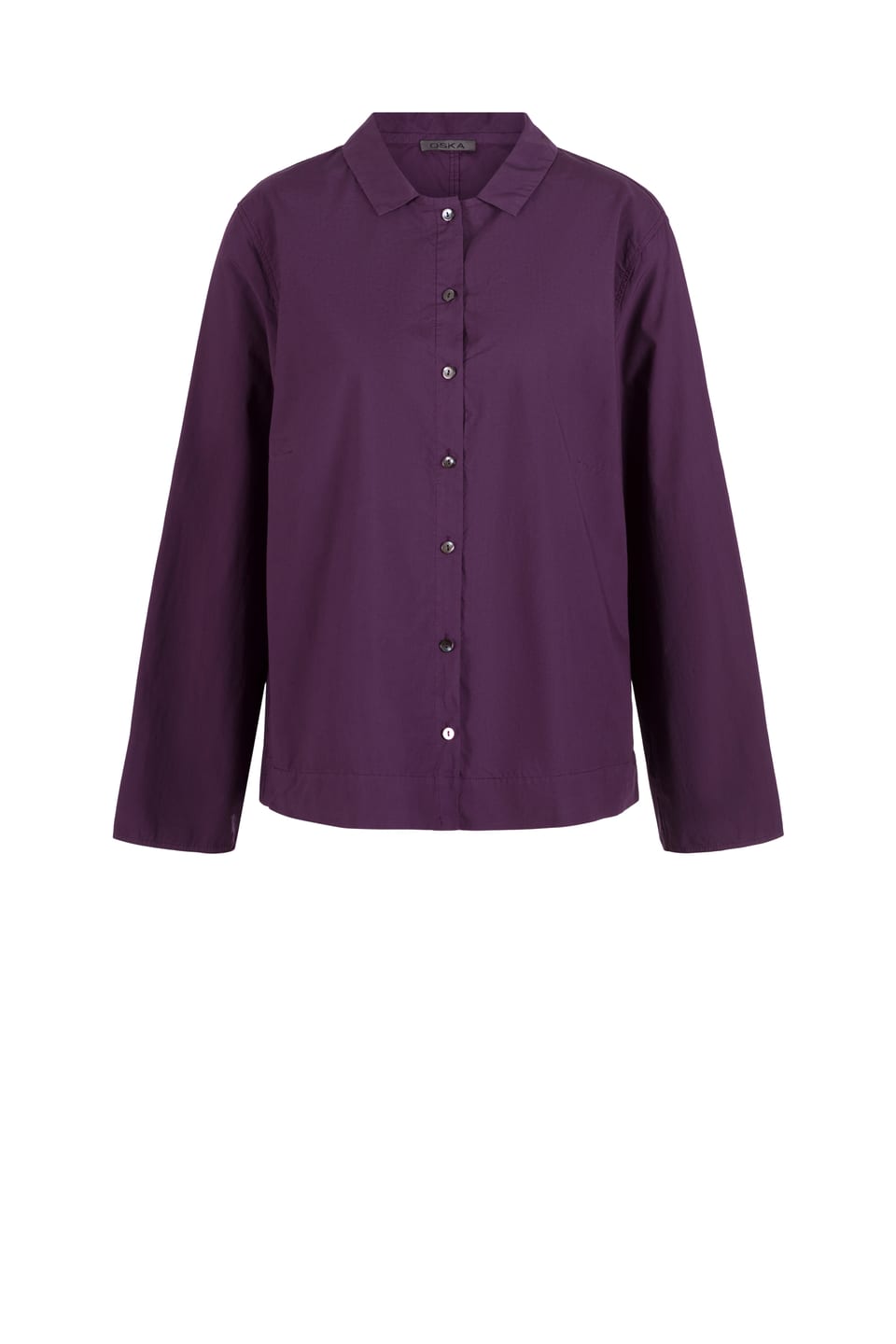 Blouse 414 - Cotton poplin - 480ACAI - 10240710049