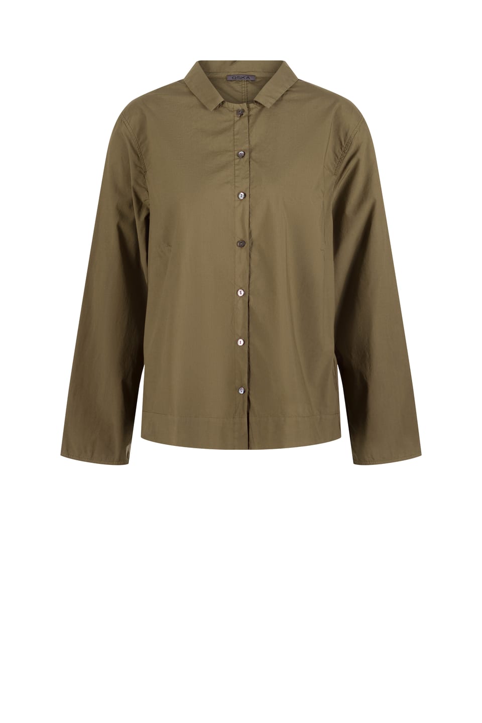 Blouse 414 - Cotton poplin - 770LICHEN - 10240710049