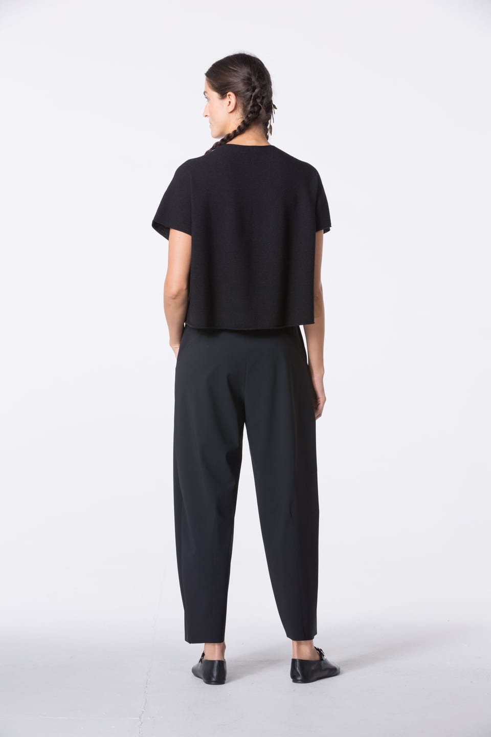 Trousers 416 - Techno-stretch - 990BLACK - 10240710057