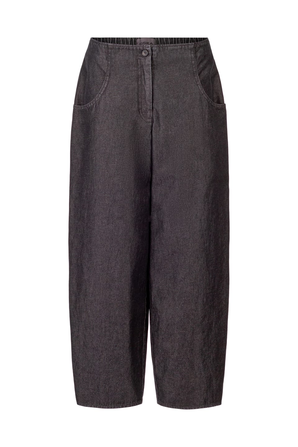 Trousers 417 wash - Cotton denim - 990BLACK - 10240710058