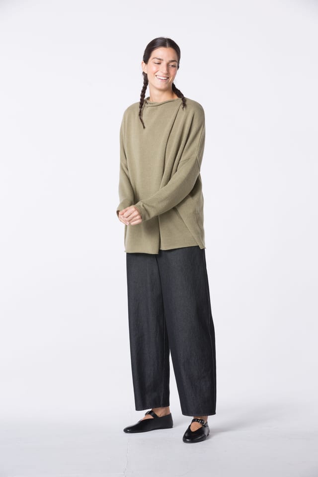 Trousers 417 wash - Cotton denim - 990BLACK - 10240710058