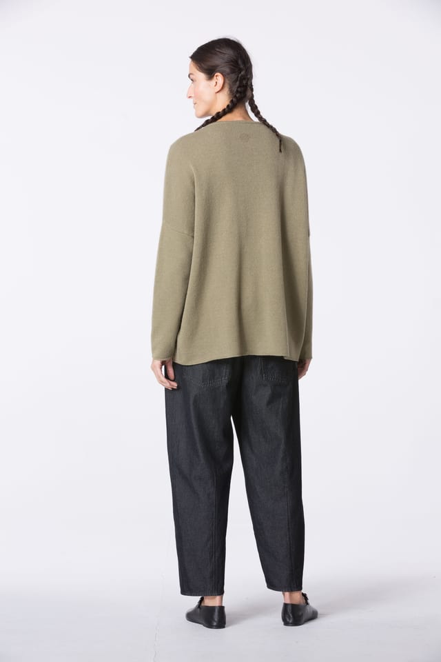 Trousers 417 wash - Cotton denim - 990BLACK - 10240710058