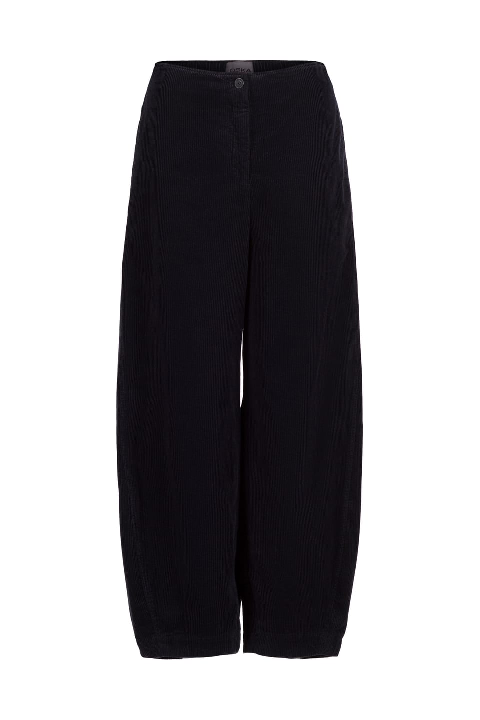 Kalhoty 418 - Manšestr z čisté bavlny - 490NAVY - 10240710059