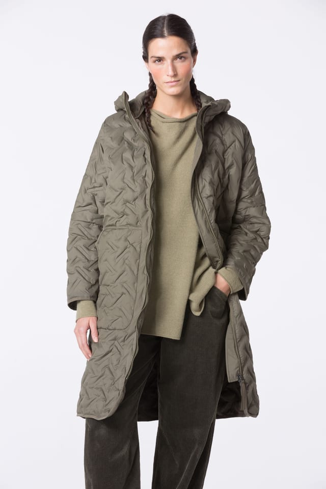 Coat 402 - Padded shell - 770LICHEN - 10240710060