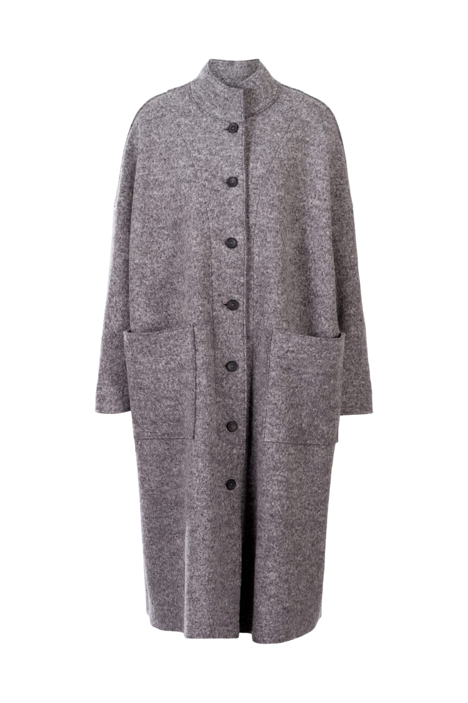 Kabát 403 - Tweed vařená vlna - 980MOUNTAIN - 10240710066
