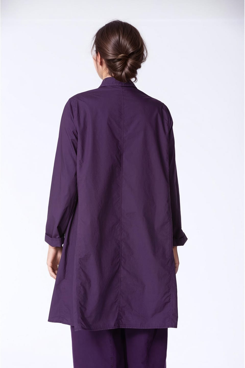 Bluse 417 - Baumwoll Popeline - 480ACAI - 10240710067