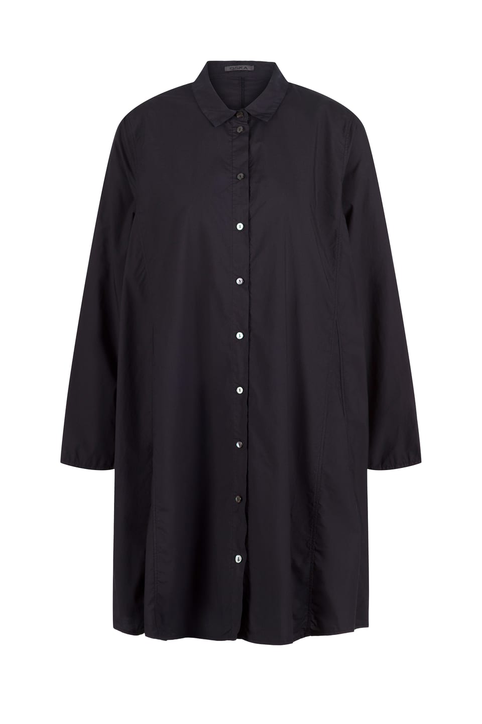 Bluse 417 - Baumwoll Popeline - 490NAVY - 10240710067