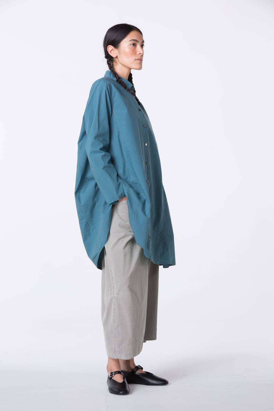 Bluse 417 - Baumwoll Popeline - 550STREAM - 10240710067