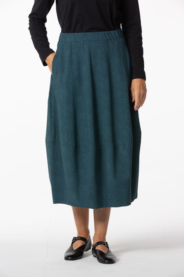 Skirt 402 - Printed techno-stretch - 550STREAM - 10240710068