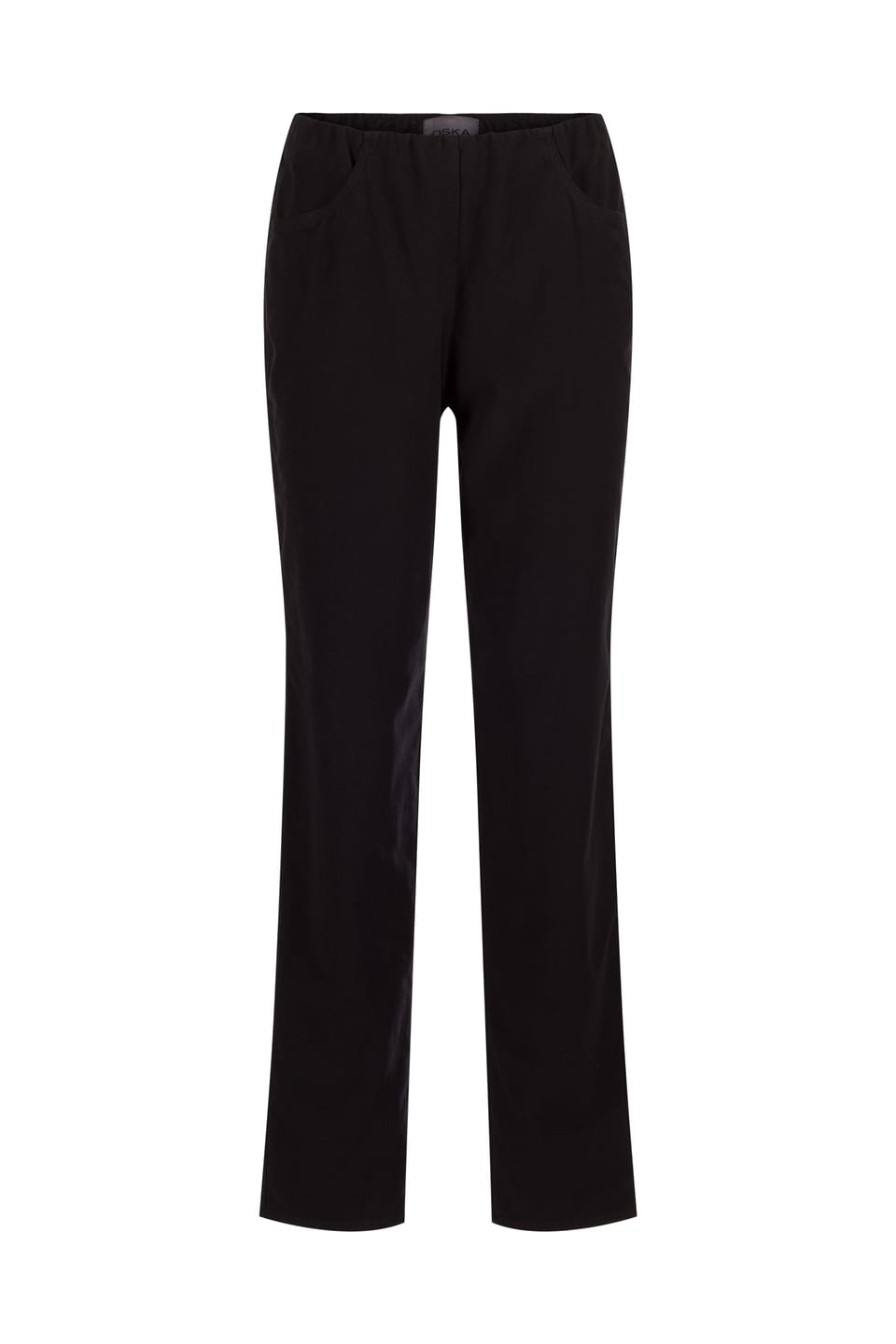Hose 423 - Elastischer Baumwoll-Lyocell Moleskin - 990BLACK - 10240710069