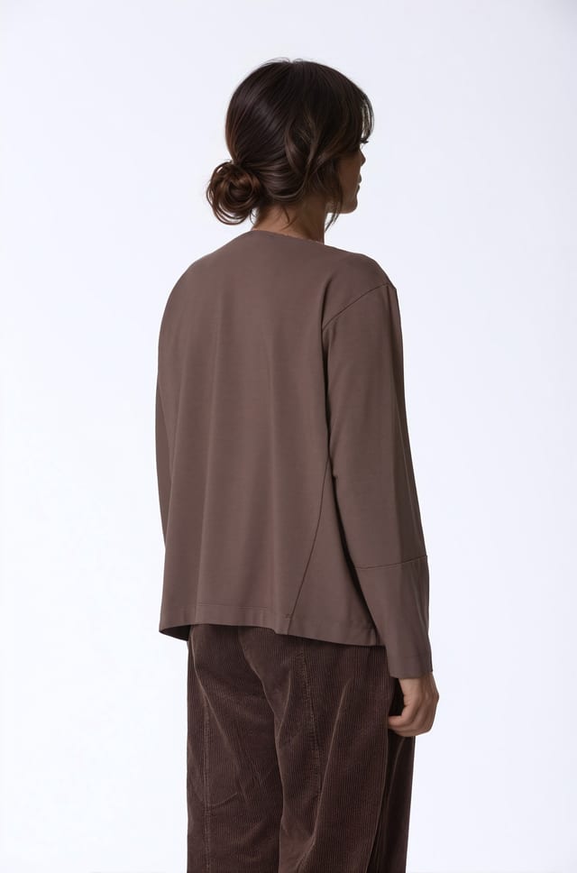 Shirt 403 - Organic cotton modal jersey - 790YAK - 10240710070
