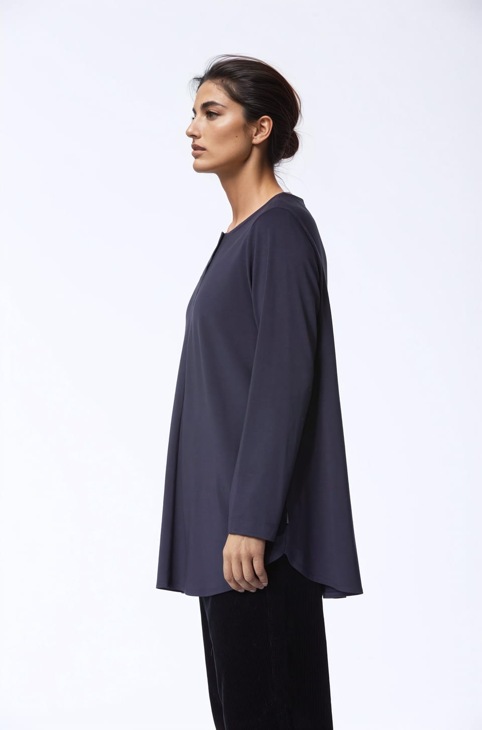 Shirt 404 - Biobaumwoll-Modal Jersey - 490NAVY - 10240710071