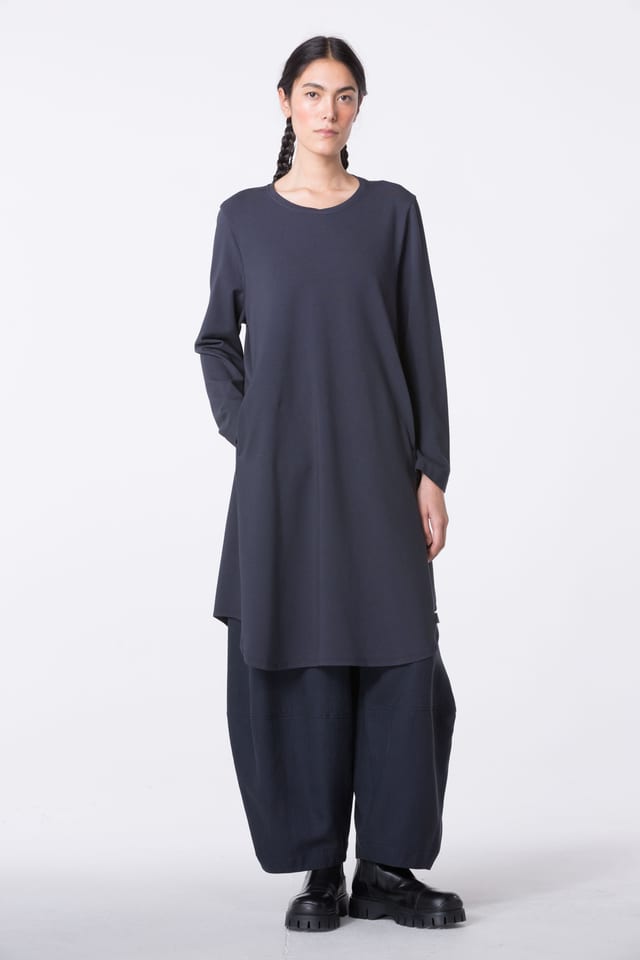 Shirt 405 - Organic cotton modal jersey - 490NAVY - 10240710072