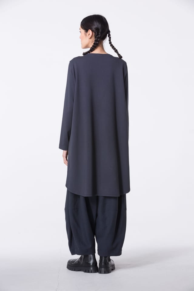 Shirt 405 - Organic cotton modal jersey - 490NAVY - 10240710072