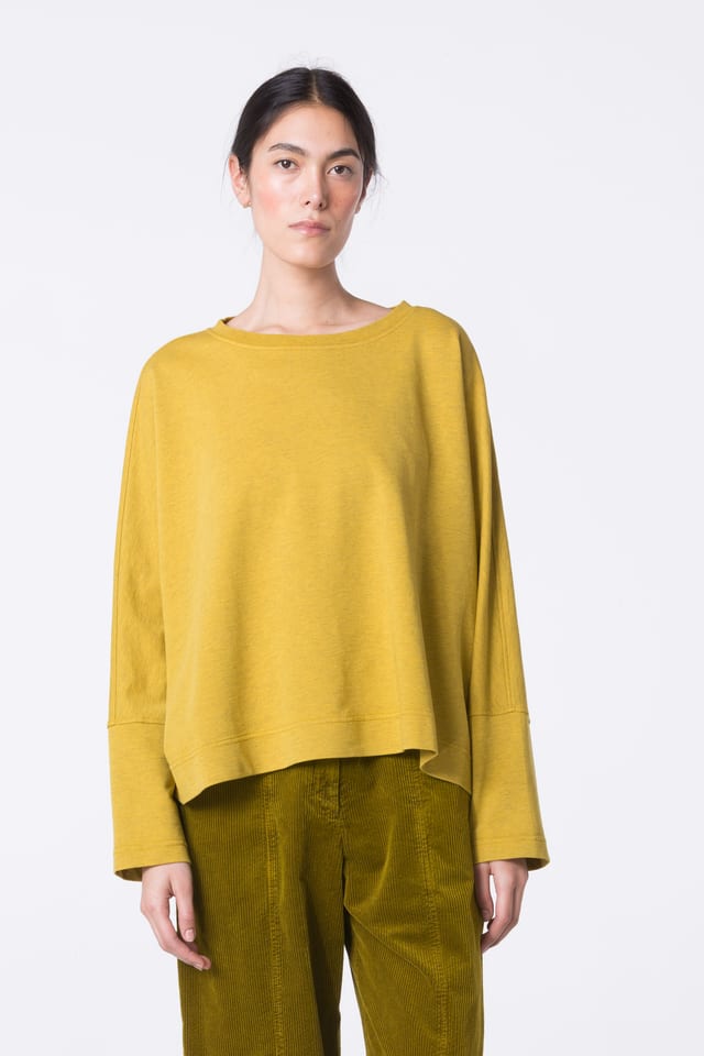 Pullover 439 - Biobaumwoll-Yak Sweat - 740BRASS - 10240710075