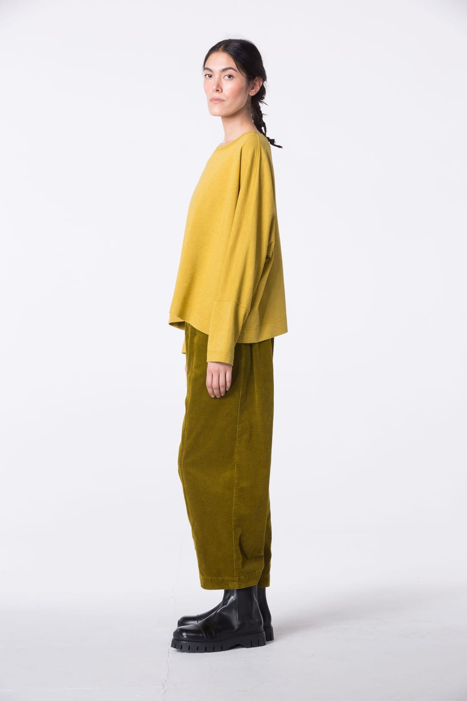 Pullover 439 - Biobaumwoll-Yak Sweat - 740BRASS - 10240710075