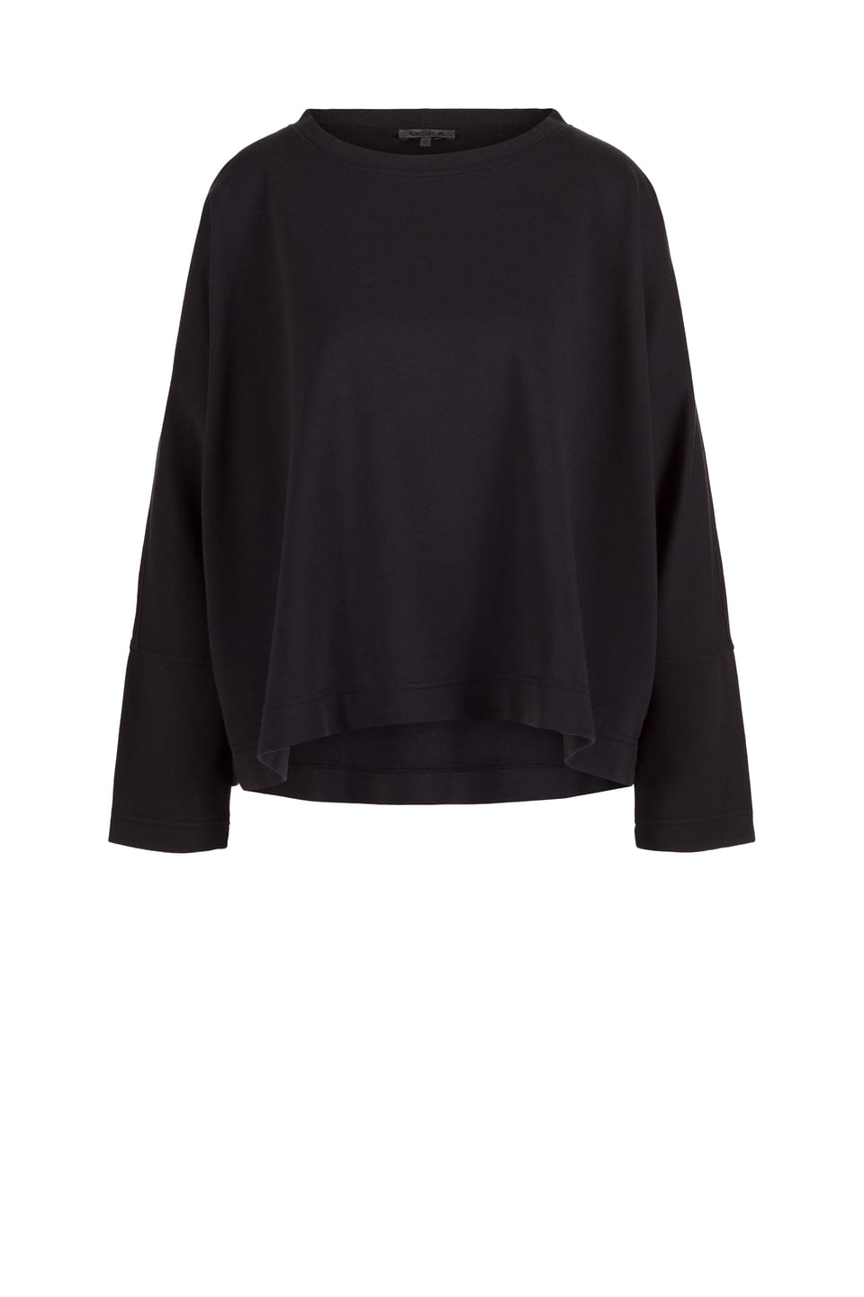 Pullover 439 - Biobaumwoll-Yak Sweat - 990BLACK - 10240710075