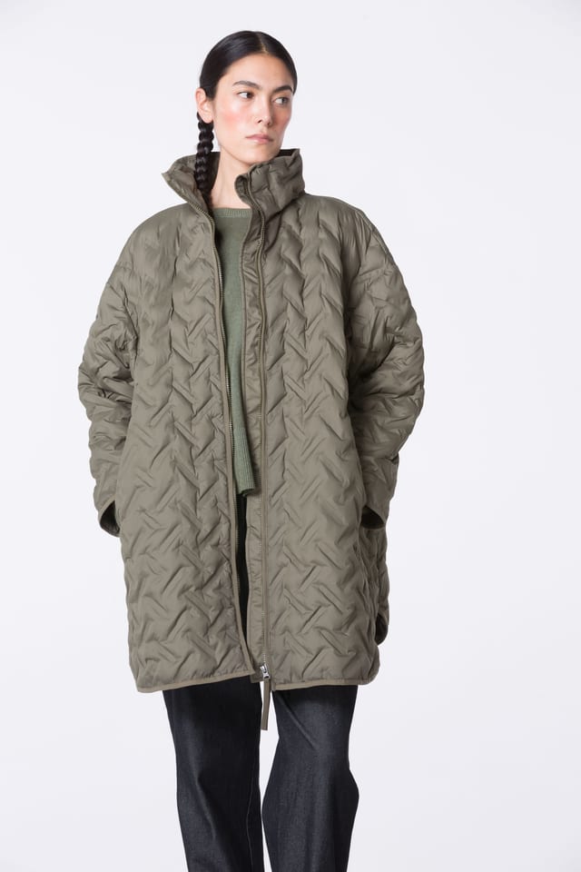 Outdoor jacket 401 - Padded shell - 770LICHEN - 10240710076