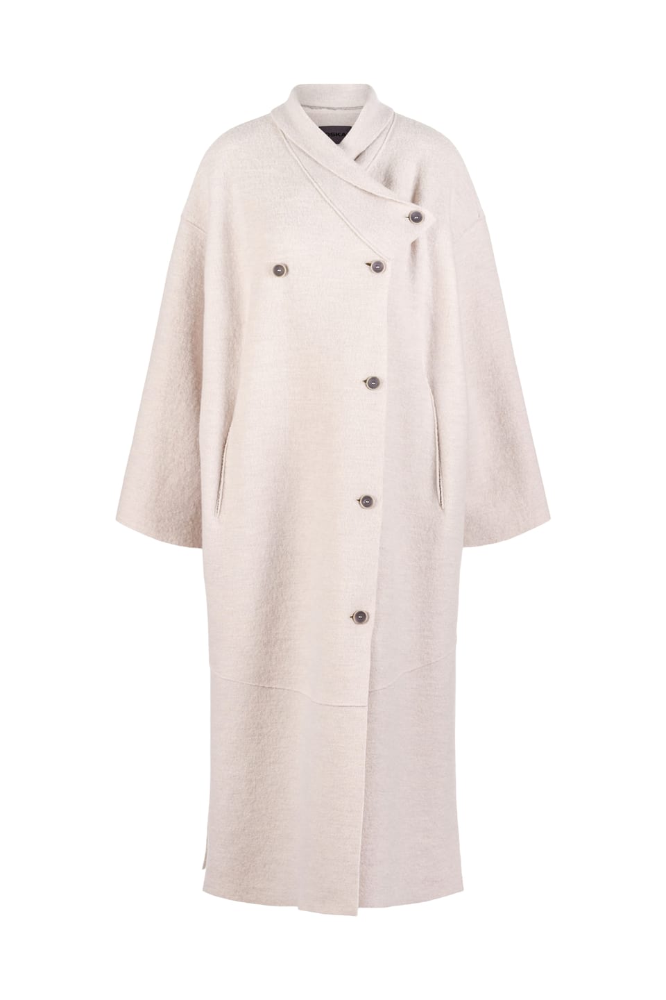 Coat 404 - Premium OSKA boiled wool - 120ECRU - 10240710077