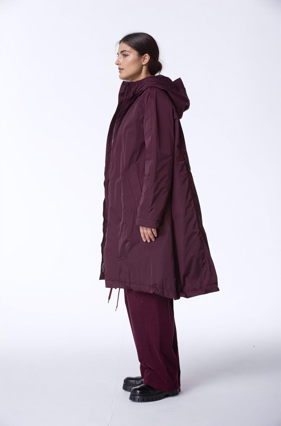 Bunda 403 - Venkovní polyester - 370WINE - 10240710079