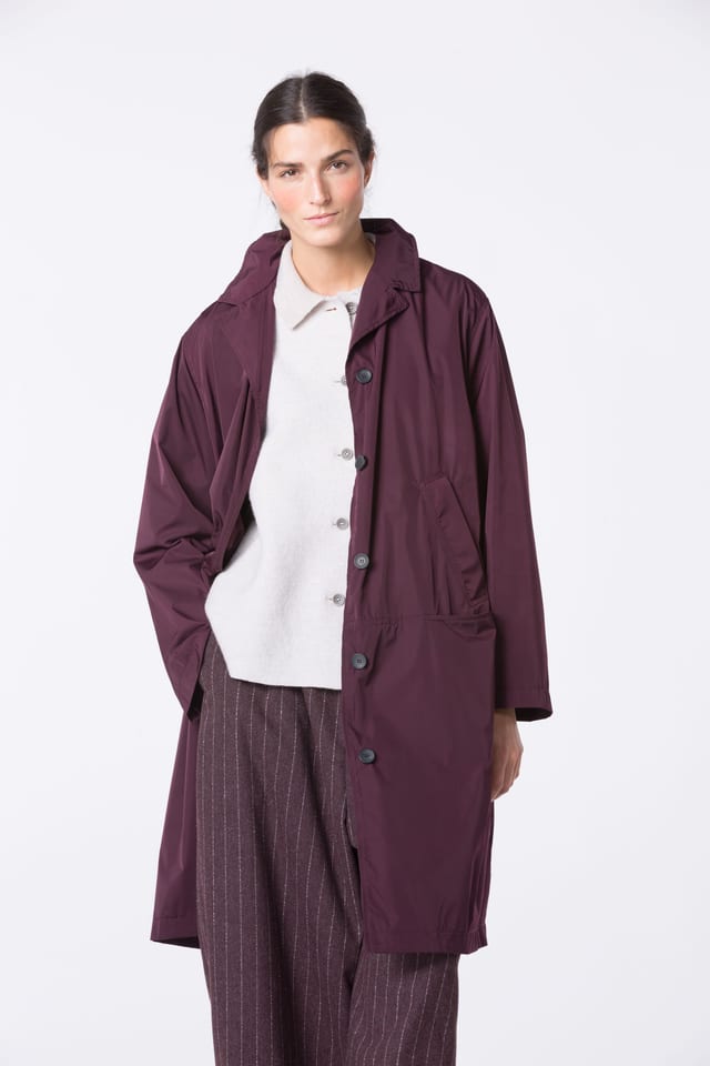 Coat 405 - Outdoor polyester - 370WINE - 10240710080