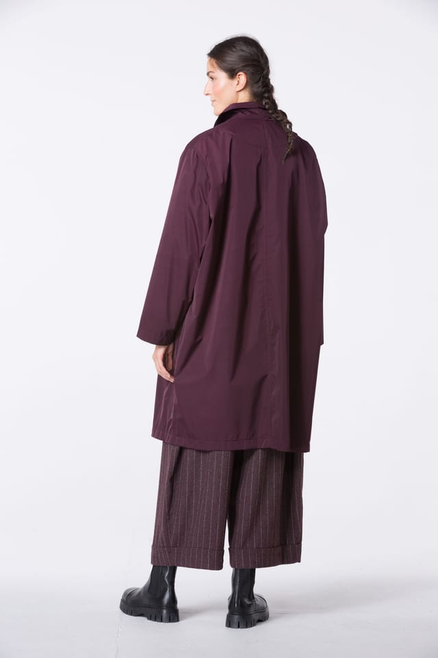 Coat 405 - Outdoor polyester - 370WINE - 10240710080