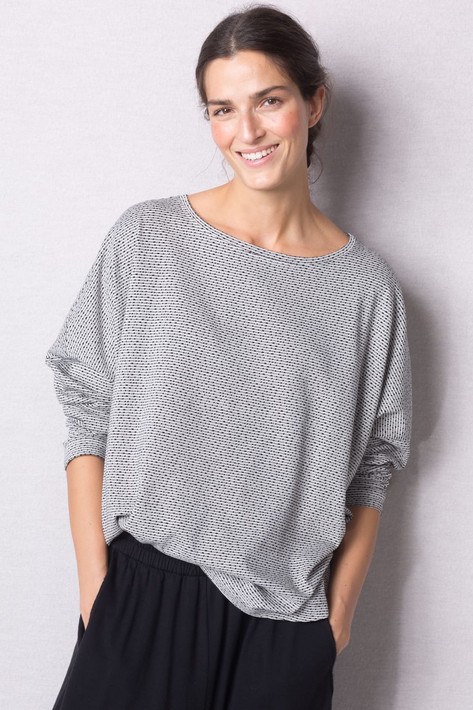 Pullover 440 - Reiner Baumwolljersey - 120ECRU - 10240710084